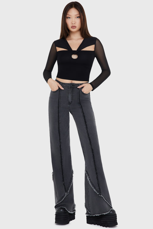 Killstar Infernum's Curse Jeans Black