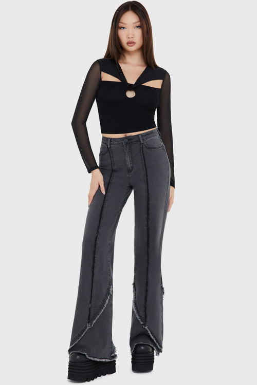 Killstar Infernum's Curse Jeans Black