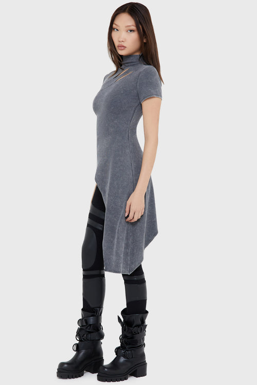 Killstar Infinity's Lament Top Grey