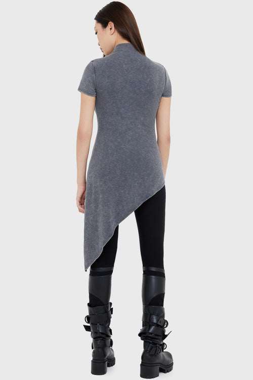 Killstar Infinity's Lament Top Grey