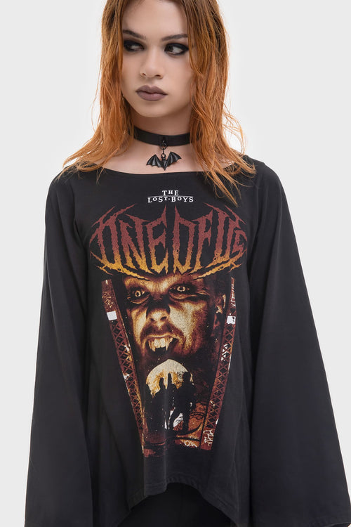 killstar Initiation Long Sleeved Top Black