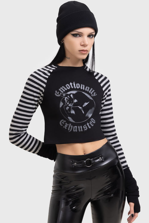 Killstar Katastrophe Top Black