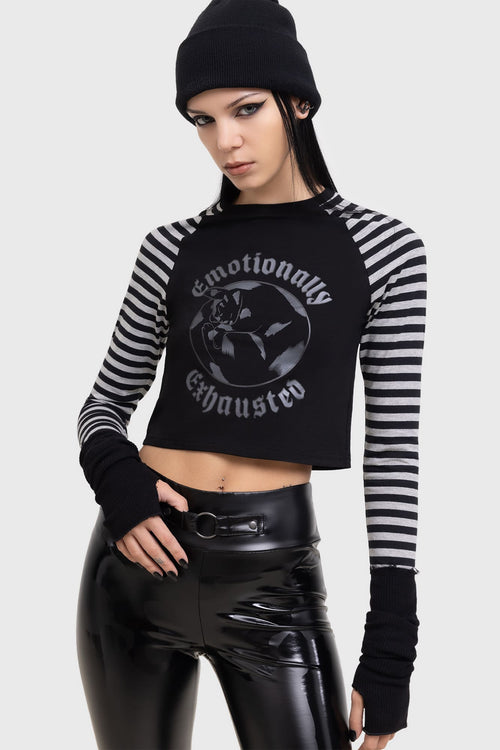 Killstar Katastrophe Top Black