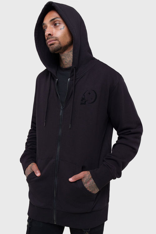 Killstar Kihilist Oversized Hoodie Black