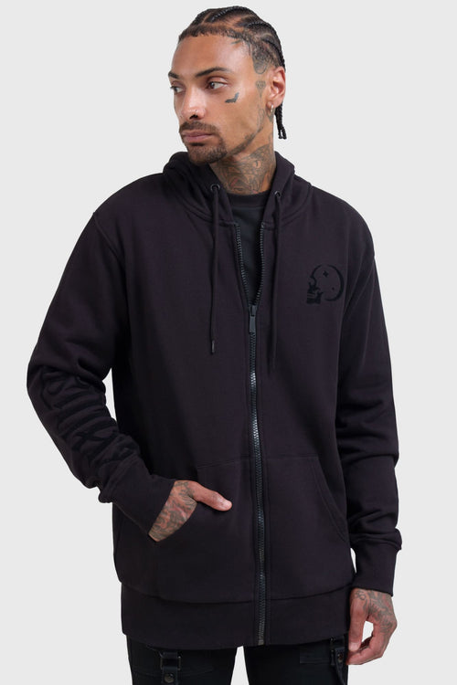 killstar Kihilist Oversized Hoodie Black