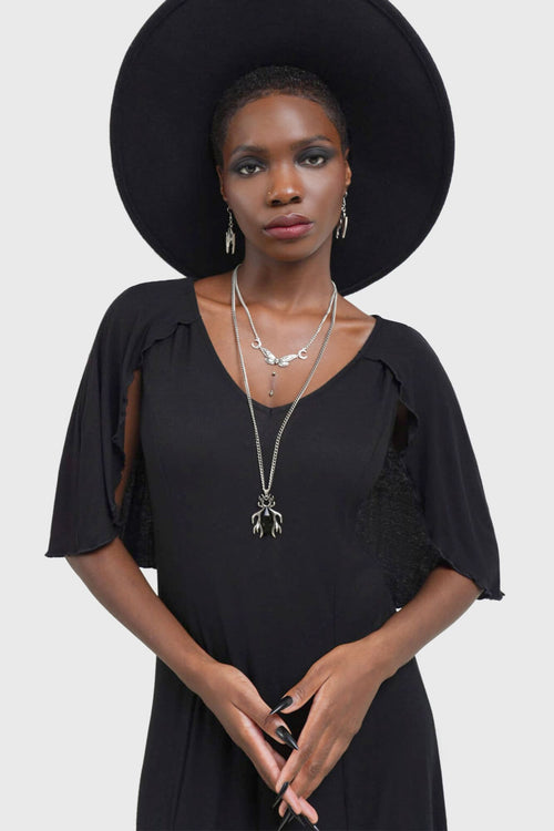 Killstar Krypt Lovers Dress Black