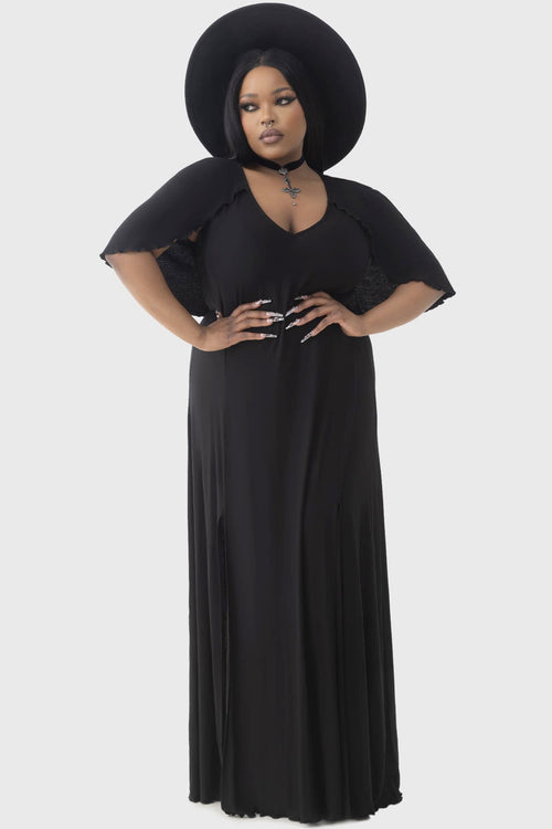 Killstar Krypt Lovers Dress Black