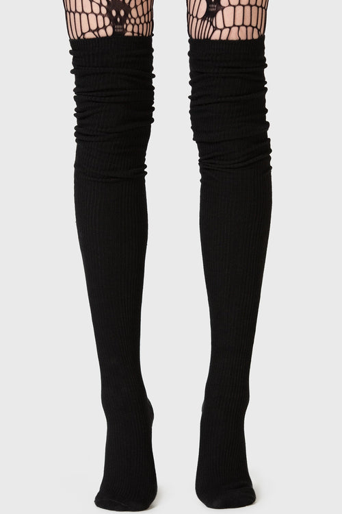 Killstar Kurika Socks Black