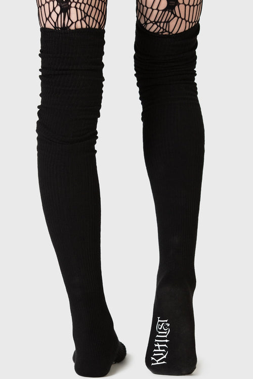 killstar Kurika Socks Black