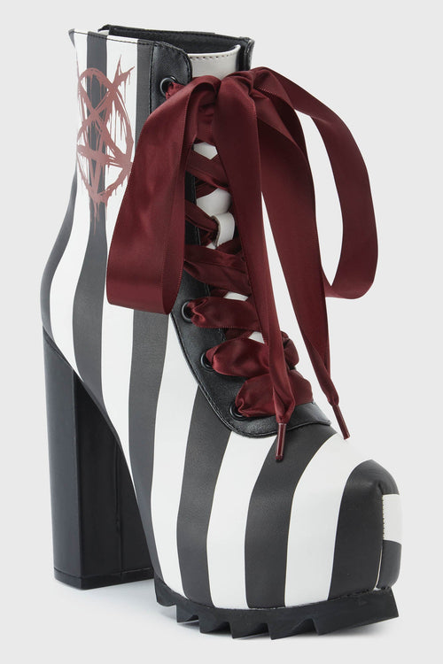 Killstar Lost Vegas Boots Black