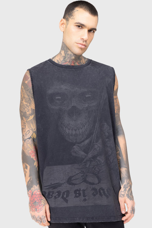 Killstar Love Is Dead Vest Black