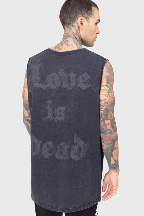 Killstar Love Is Dead Vest Black