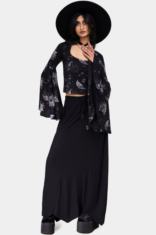 Killstar Luminara Top Black