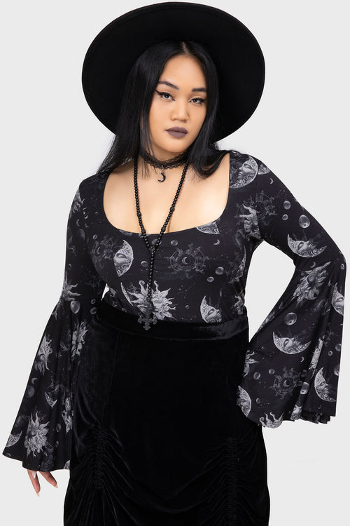 Killstar Luminara Top Black