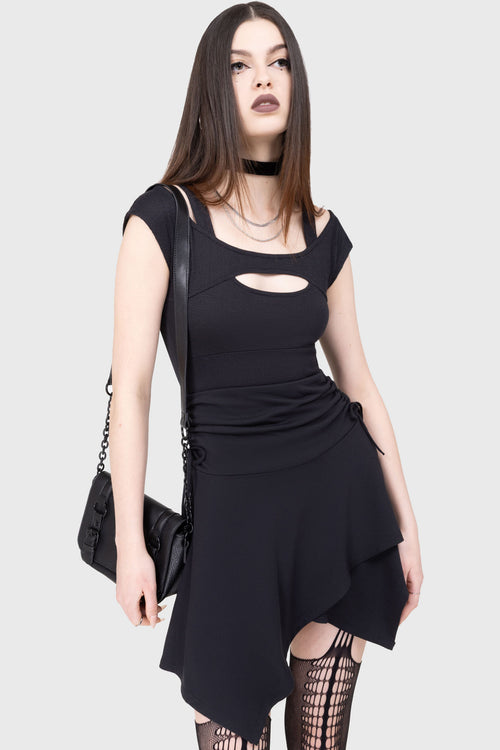 killstar Luminastra Skirt Black