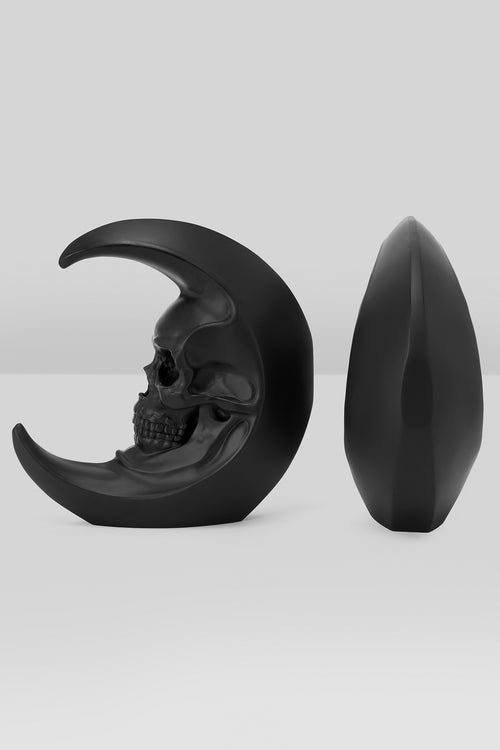Killstar Luna Morte Bookends Black