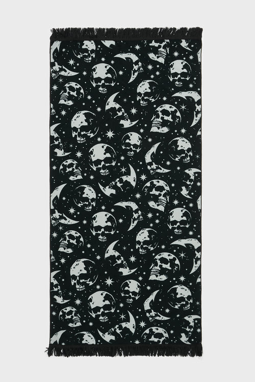 killstar Lunar-Love Beach Towel Black