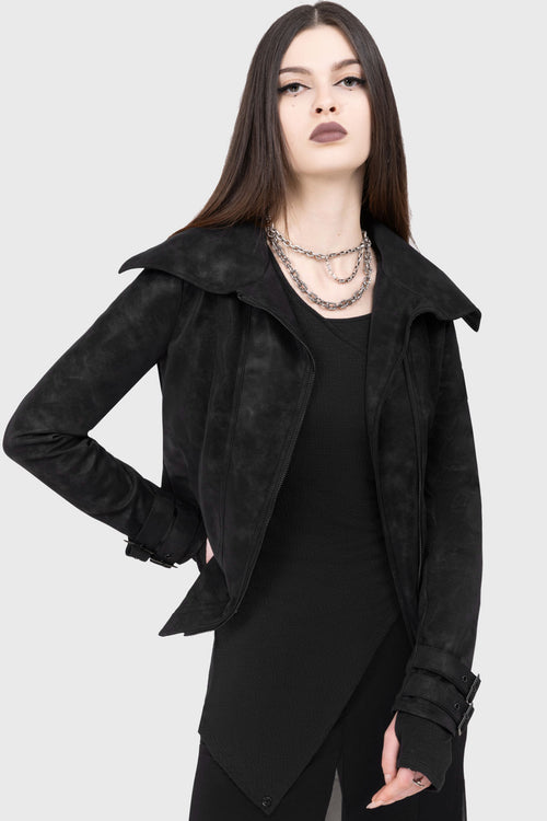 Killstar Lunar Lycan Jacket Black