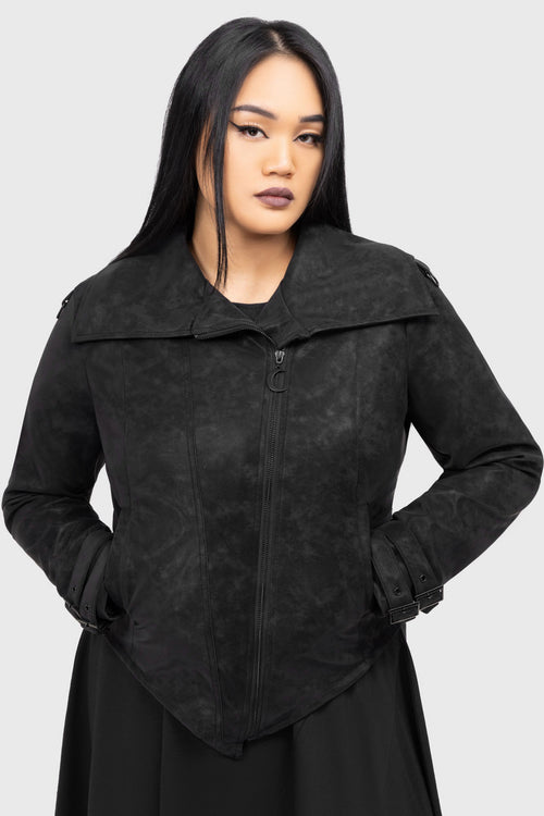 Killstar Lunar Lycan Jacket Black