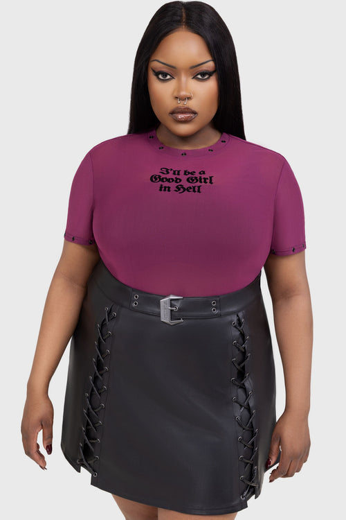 Killstar Lysandra Skirt Black