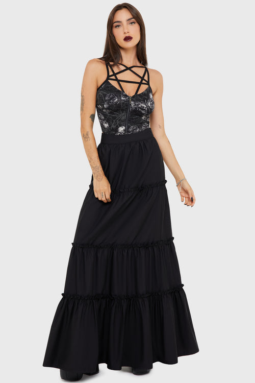 Killstar Magica Spidrasica Top Black