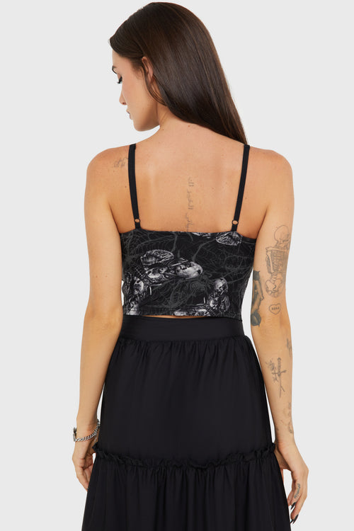 Killstar Magica Spidrasica Top Black