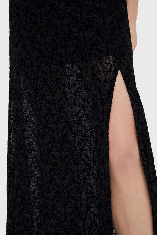 Killstar Marceline Maxi Skirt Black