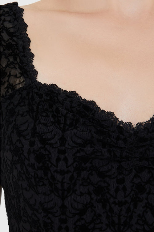 Killstar Marceline Skater Dress Black