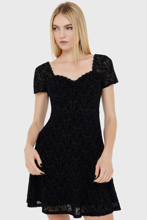 Killstar Marceline Skater Dress Black