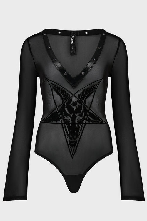 Killstar Mephistar Bodysuit Black
