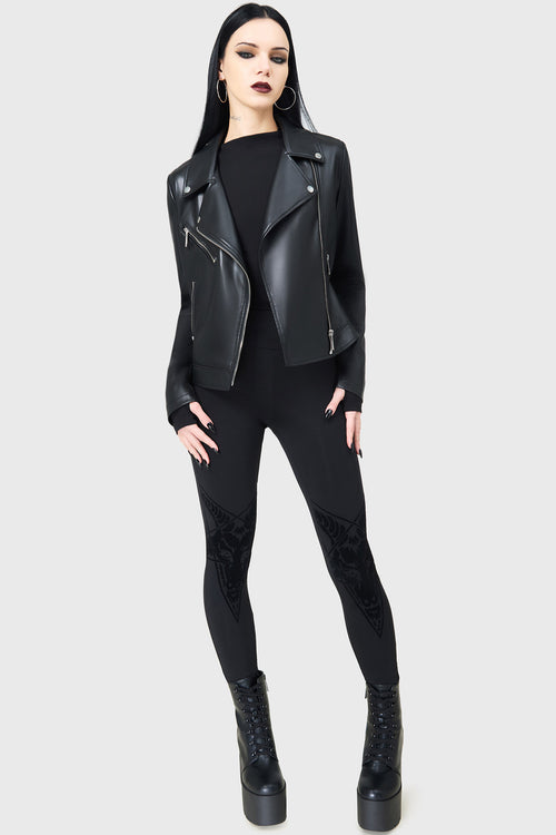 Killstar Mephistar Leggings Black