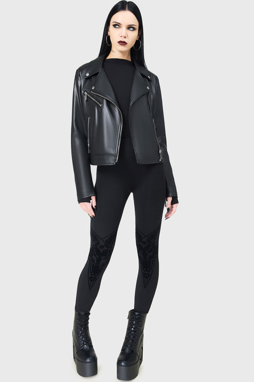 killstar Mephistar Leggings Black