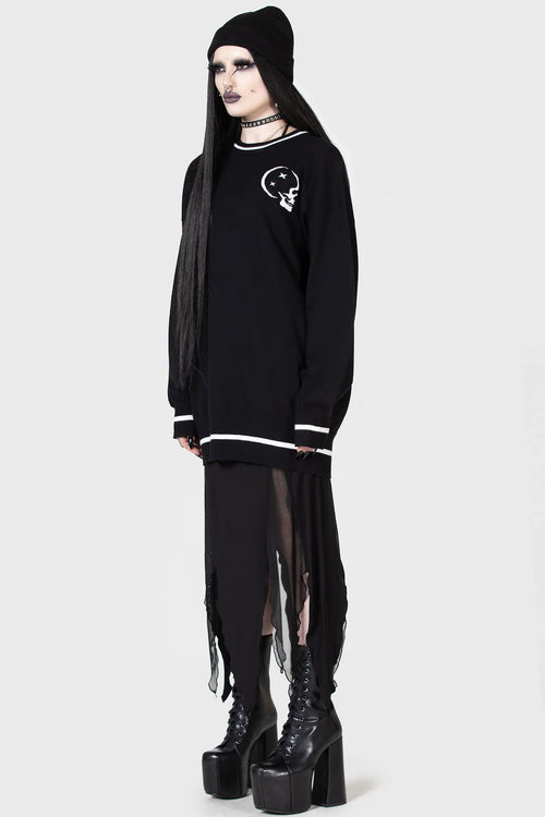 Killstar Midnight Games Sweater Black