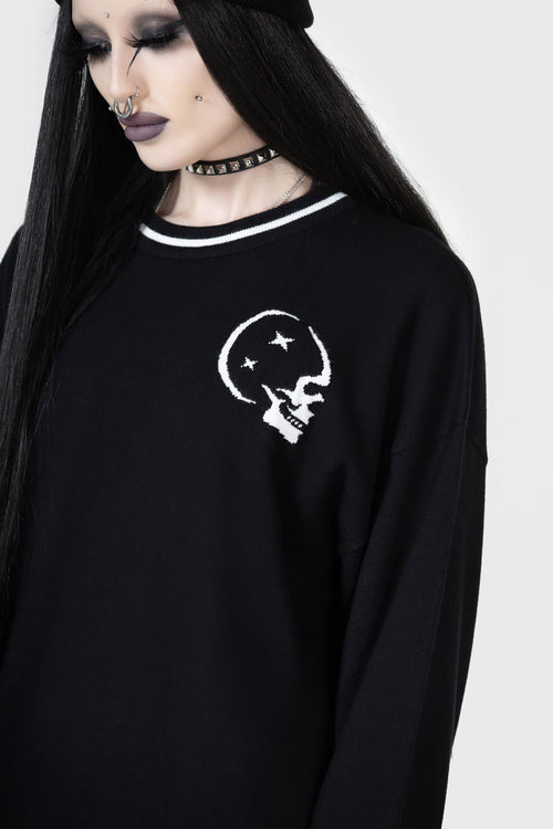 Killstar Midnight Games Sweater Black