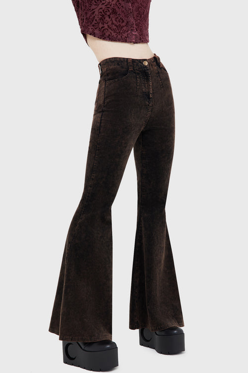 Killstar Midnight Pack Flares Brown