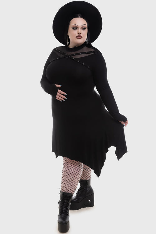 Killstar Midnight Riot Dress Black