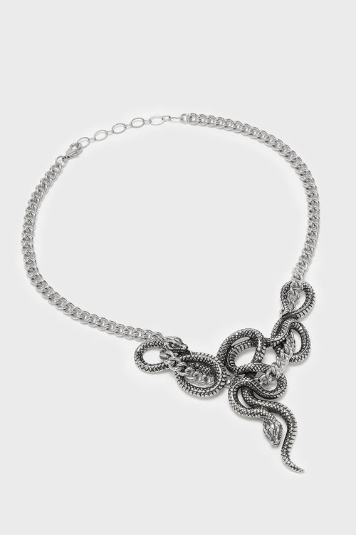 killstar Midnight Venom Necklace Silver