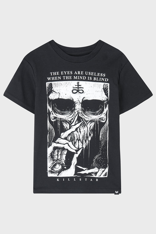 killstar Mini Blind Mind T-Shirt Black