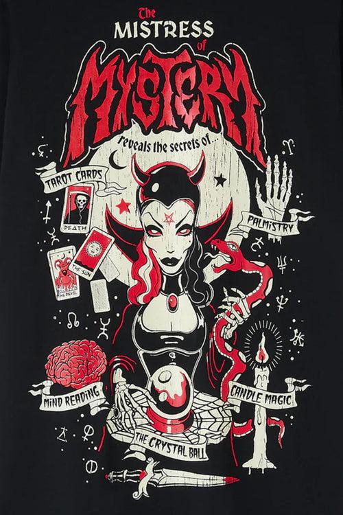 Killstar Mistress Mistery T-Shirt Black