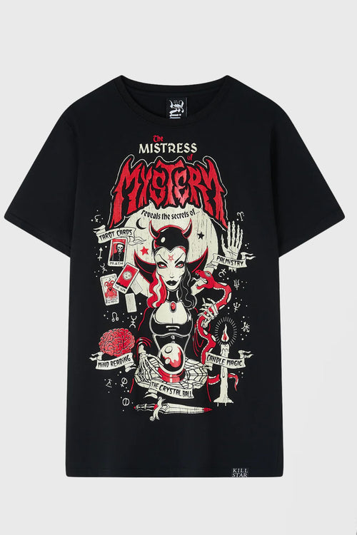 killstar Mistress Mistery T-Shirt Black