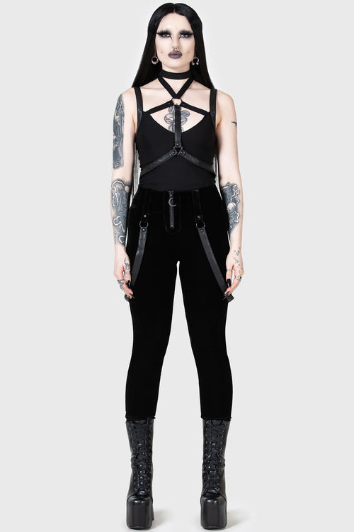 Killstar Moon City Trousers Black
