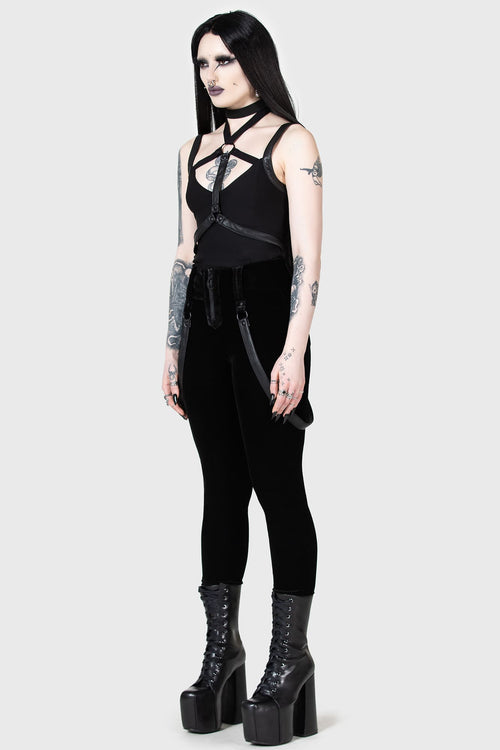 Killstar Moon City Trousers Black