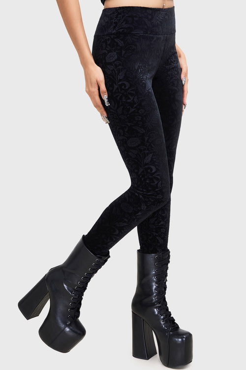 killstar Moonglow Leggings Black