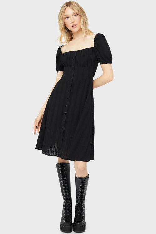 Killstar Moonlight Fang Dress Black
