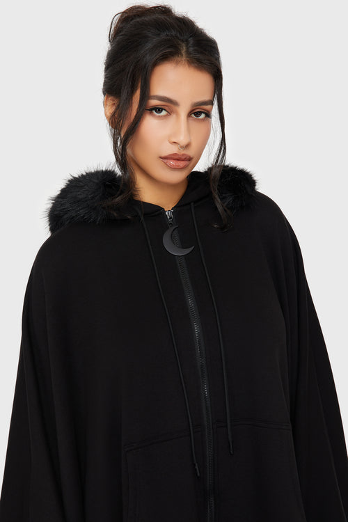 Killstar Moonlight Rager Cloak Black