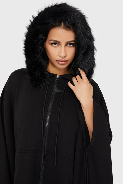 Killstar Moonlight Rager Cloak Black