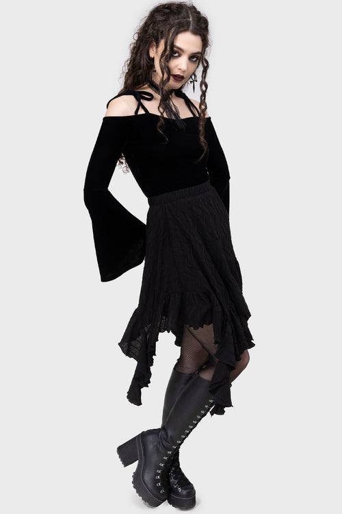 Killstar Mortisia Top Black