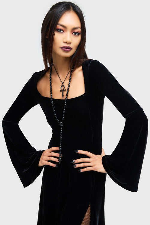 Killstar Morvessa Maxi Dress Black