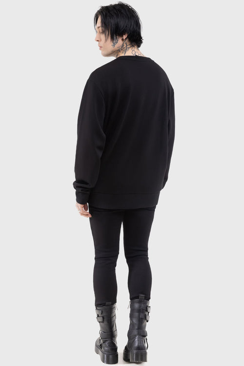 Killstar Most Wanted Sweatshirt Black