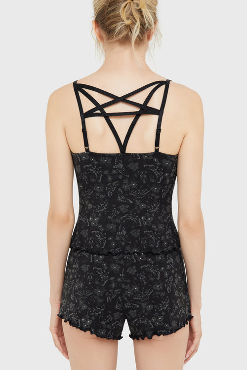 Killstar Moth And Thorn 2 Piece Set Black/Grey